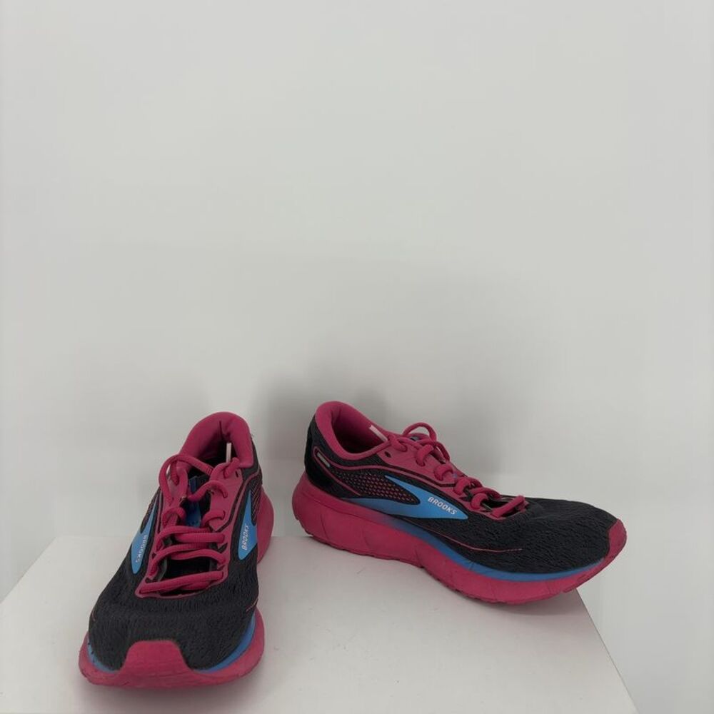 Brooks Running Shoes Grey Pink Blue